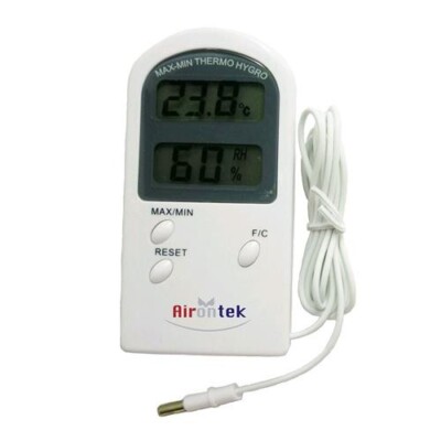 AIRONTEK - DIGITAL THERMO-HYGROMETER WITH PROBE
