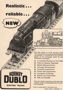 hornby dublo electric train