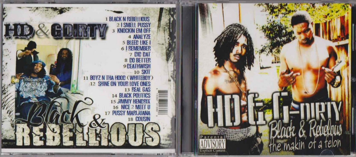 洋楽 g-rap Dirty Redd Entertainment g-funk HD x G-Dirty - Black & Rebellious Cali Bay Rap G-Funk