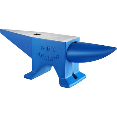 Steel Anvil Blacksmith 105 Lbs Forged Steel W/ Round And Square Hole