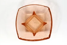 Fire and Light Glass -Trinket Dish -Copper -Cache Sauce Originals Recycled Art