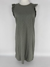 Universal Thread Gray Sleeveless Mid Length T-Shirt Dress Women's Size Small