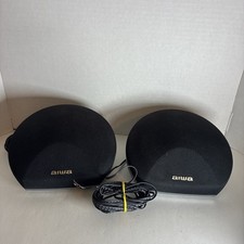 2 Aiwa 40W Surround Sound Home Speakers SX-R275