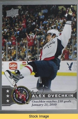 2025 GR8 Moments (Jan 21 2010) Reaches 250 Goals Alex Ovechkin #GR-4 READ 0il7