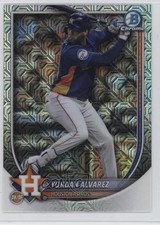 2025 Bowman Chrome Mega Box Mojo Refractor Yordan Alvarez #81 1p0o