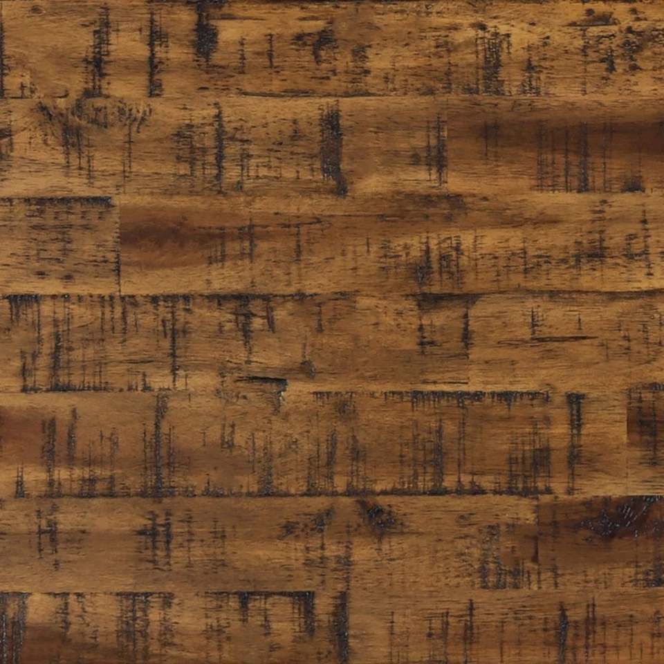 Distressed Industrial 72" Distressed Dining Table with Storage Base and Height - Image 2 of 4