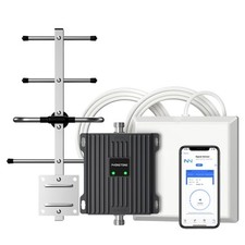 Cell Phone Signal Booster for Verizon and AT T  Up to 4,500 Sq Ft  Boost 4G...