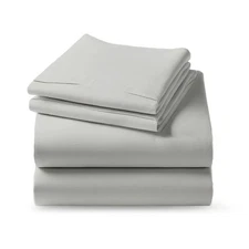 SnowTek Premium Queen Bed Sheets Set, Luxuriously Soft Cooling Rayon, Hypoall...