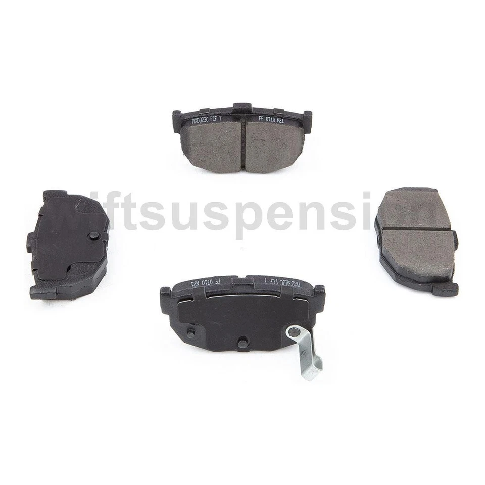 Rear Brake Calipers Ceramic Brake Pads for 2001 2002 2003 Hyundai Elantra - Изображение 2 из 4