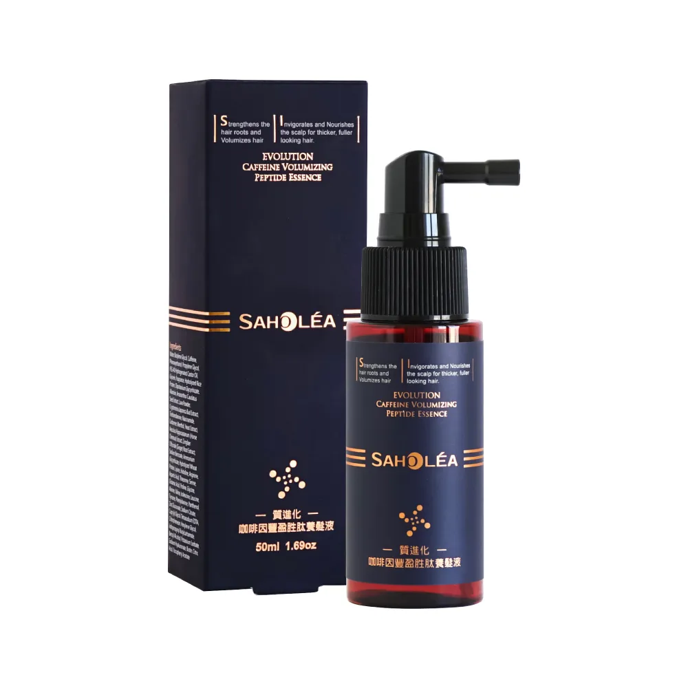 SAHOLEA Evolution Caffine Volumizing Peptide Essence Root Essence for Scalp 50ml