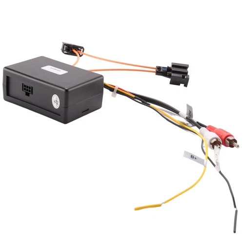 für A6 A7 A8 05-09 AUX Auto Glas Faser Decoder Box VerstäRker Adapter N4Y4