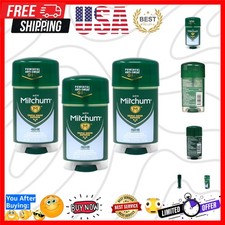 Clear Gel Anti-Perspirant  Deodorant, Unscented for Men, 2.25 Oz 3 Pack