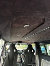 Anthrazit Stretch Wildleder Wohnmobil Dachhimmel Material VW Transporter T5 T6