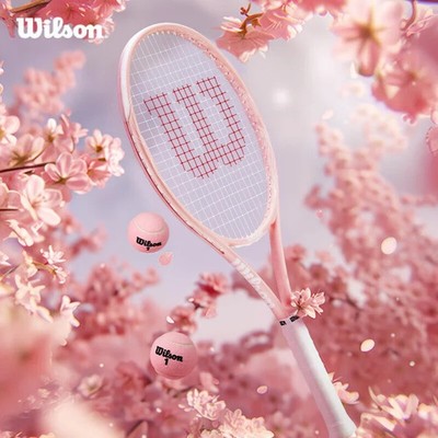 Wilson Intrigue Sakura Pink Tennisschläger Special Edition besaitet 4 1/4 (L2)