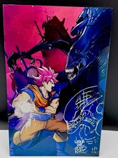 DBZ Vs Aliens metallo firmato e segnalato 1 di 1 da Natwa Art Book LTD 5 fumetto