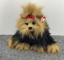 Ty Classic Yappy the Yorkie Dog Plush 11" Stuffed Animal with Tag