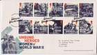 GB ROYAL MAIL FDC COVER 2022 UNSUNG HEROES WOMEN STAMP SET LONDON PMK