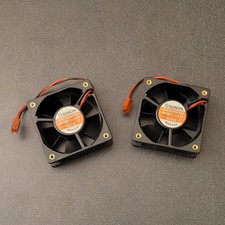 Set Of 2 SUNON KDE 1206PTS3 Cooling Fan DC12V 1.2W 3300RPM 60mm