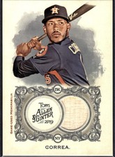 2019 Topps Carlos Correa Game Used Bat Relic Card FSRB-CC Houston Astros MLB