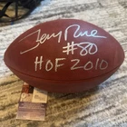 Jerry Rice Signed Super Bowl XXIX Logo Football