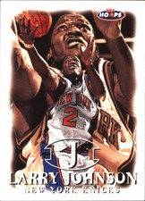 1998-99 Hoops Larry Johnson #59 New York Knicks