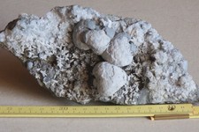 Calcite sferica quarzo sferolitico grande livello Herja Maramures Romania