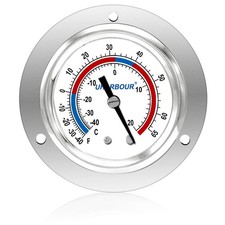 Cooler Thermometer Comercial Freezer Thermometer Capillary Design Refrigerati...