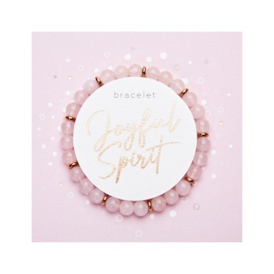 Armband ''Joyful Spirit'' - Rosenquarz - rosévergoldet H.C.A. Geschenk Geburtstag 