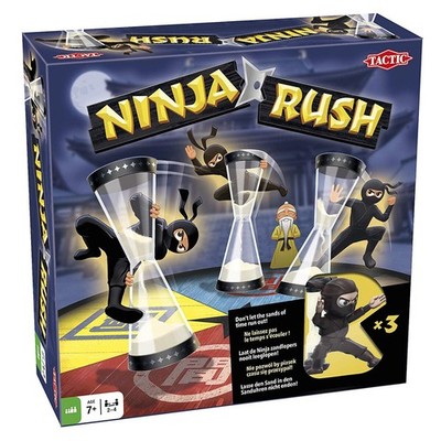 Ninja Rush - Rasantes rasantes Brettspiel mit der Familie Spaß - Taktikspiele