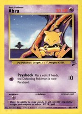 Abra 65/130 Common Base Set 2 Pokemon MP