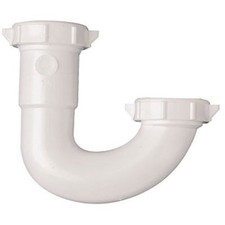Keeney 10400WK 1-1/2-Inch or 1-1/4-Inch by 1-1/2-Inch J-Bend, White