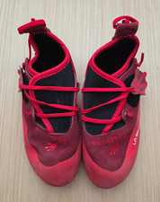 La Sportiva Stick It Kids Climbing Shoes Sz US 2-3, EU 34-35 Red Chili Poppy