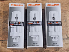 SYLVANIA DULUX T/E IN 20881 FLUORESCENT BULB 26W CF26DT/E/IN/835/ECO - LOT OF 3