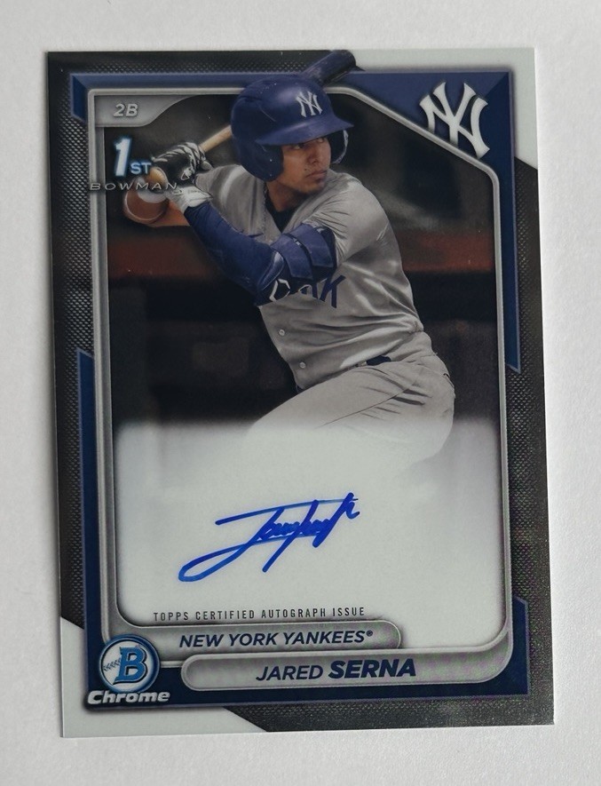 2024 Bowman Chrome Jared Serna Auto #CPA-JS