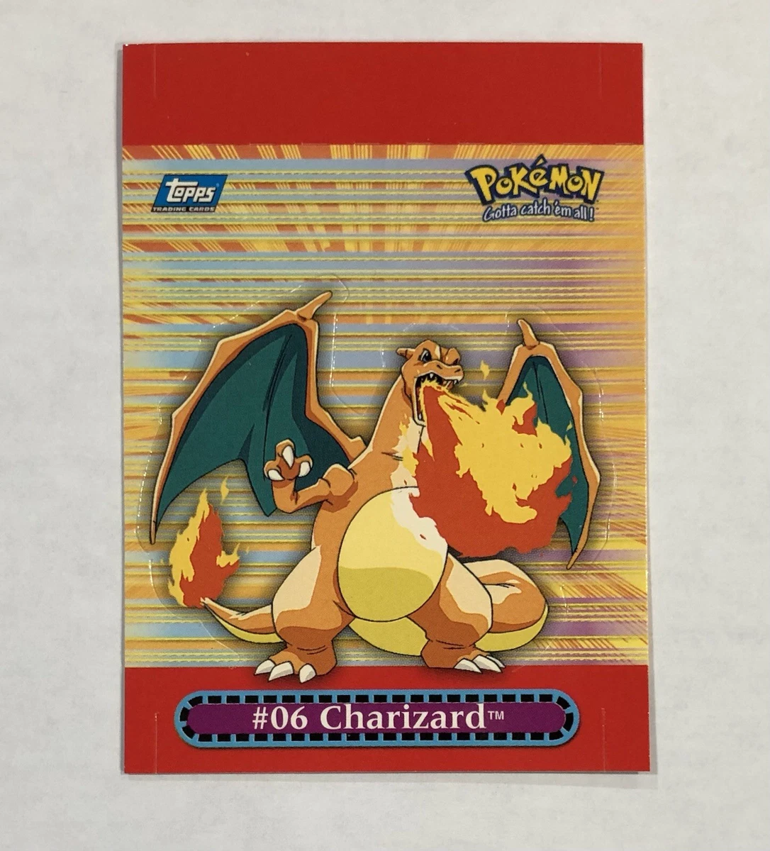 06 Charizard トレーディングカード Topps リザードン Pokémon Card
