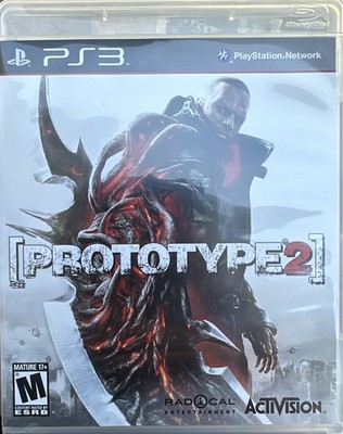 Prototype 2 Sony PlayStation 3 PS3 Complete Game Disc, No Manual, Case/Cover