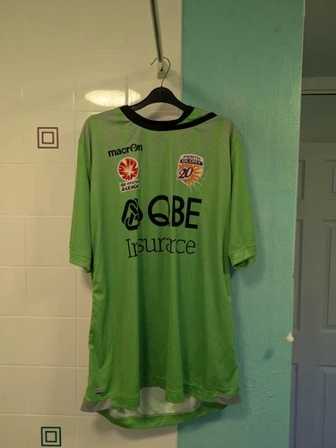 Perth Glory 2016 20th Anniversary Goalkeeper Football Shirt Size 4 XL
