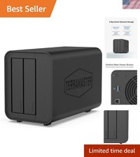 Advanced 2-Bay NAS with Quad-Core Power: Seamless Across-Platform Access