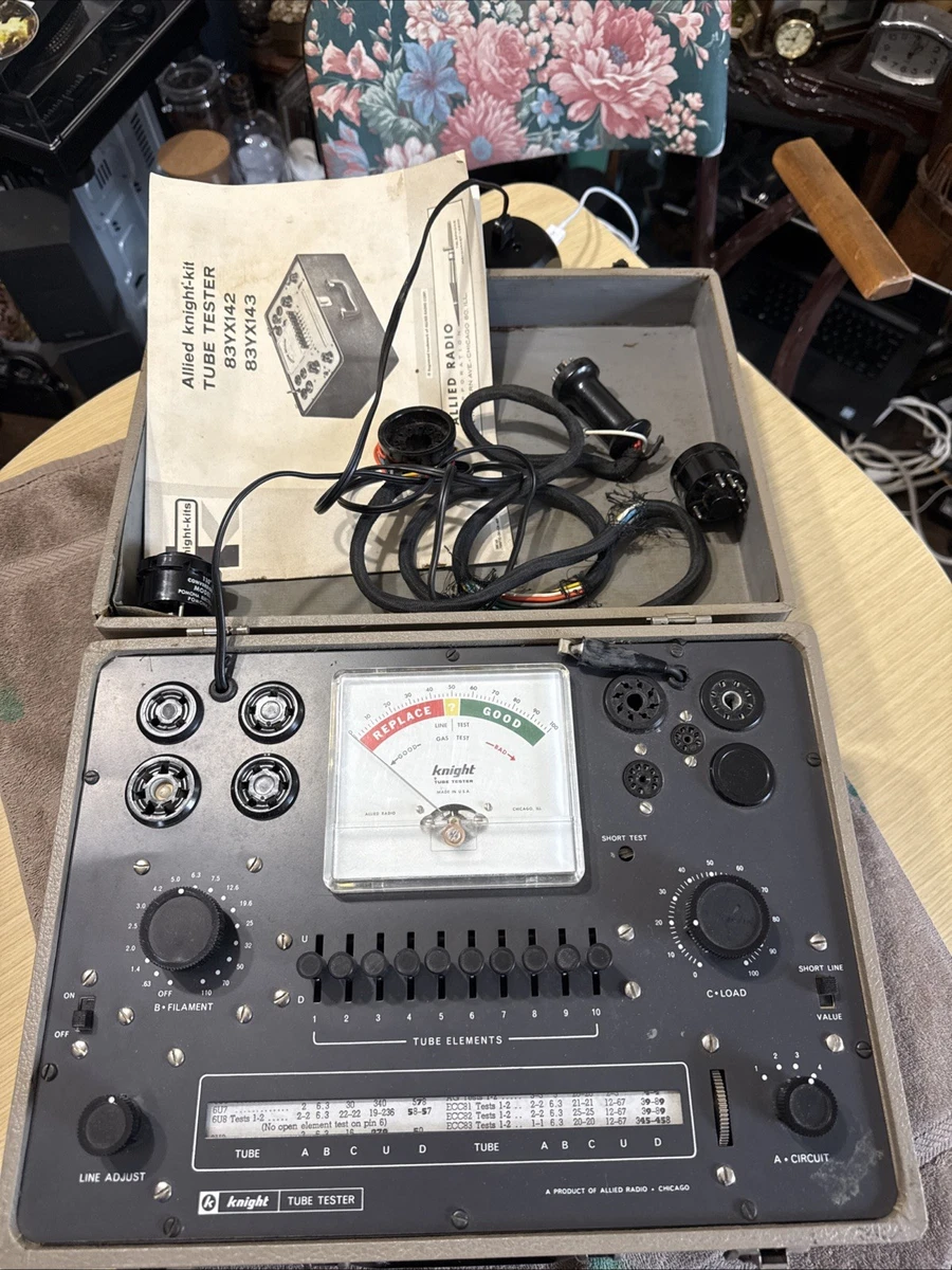 Knight KG-600B tube tester 真空管テスター Knight KG-600B tube tester 真空管テスター