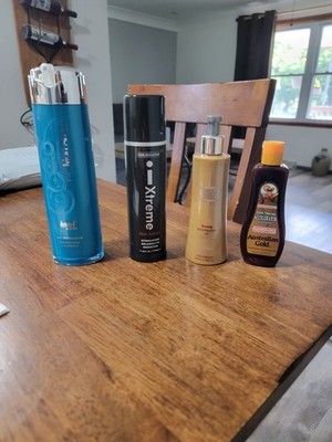 LOT OF 4 Tanning LotionS Brand new you get all 4 bottles 19.99 free shipping 