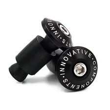 Universal Motorcycle Handlebar Ends 22 mm CNC Aluminium Black