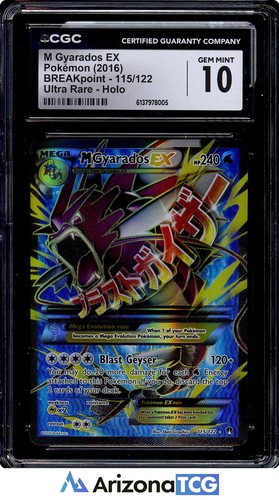 M Gyarados-EX graded CGC 10 for sale on eBay