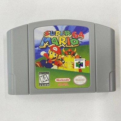 Super Mario 64 Games For Nintendo N64 US Version USA Shipping
