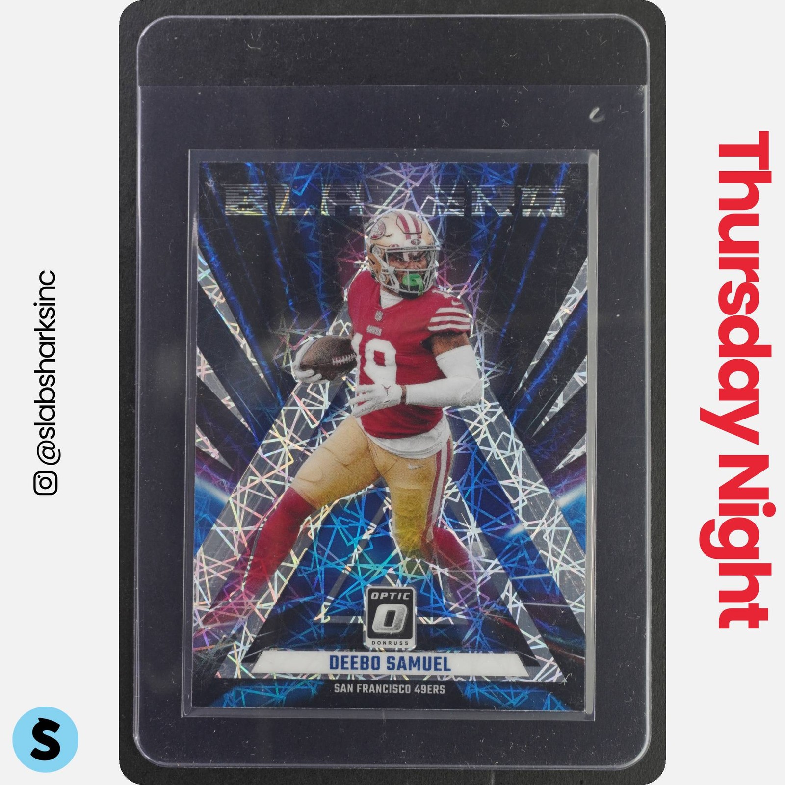 2023 PANINI DONRUSS OPTIC #13 DEEBO SAMUEL BLAZERS