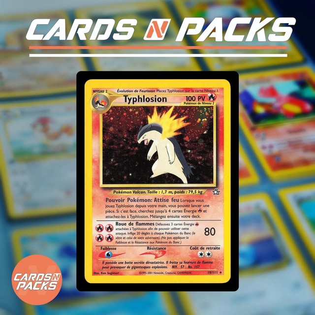 Typhlosion #18 (Neo Genesis (2000))