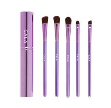 Metallic Pink Essential Eye Brush Set - 5 Count - 5 Count