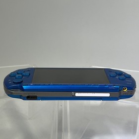 Japanese Sony PlayStation Portable PSP-3000 Video Game Console Blue W/Memory #ML