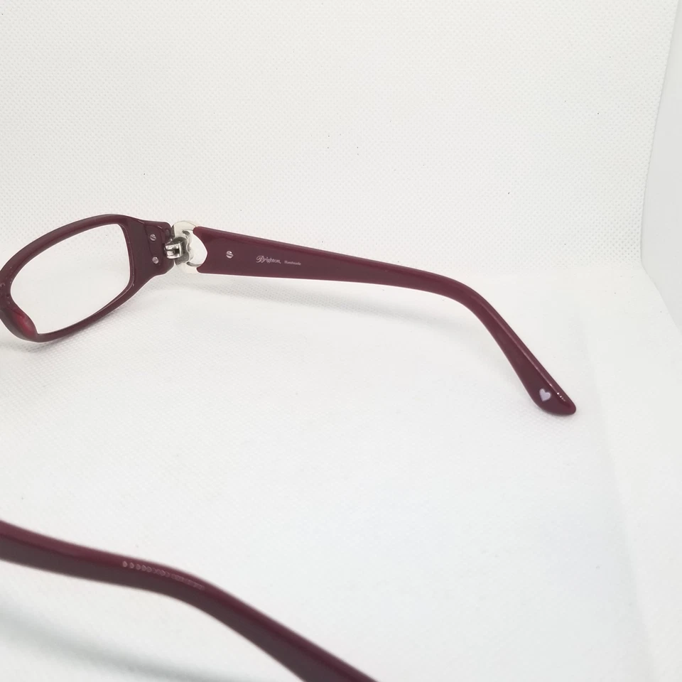 Brighton Brand + 2.5 Balboa Heart Frame Readers Dark Red - Image 4 of 4