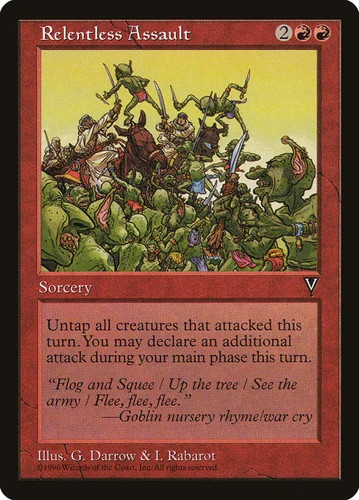 Relentless Assault Visions LP MTG