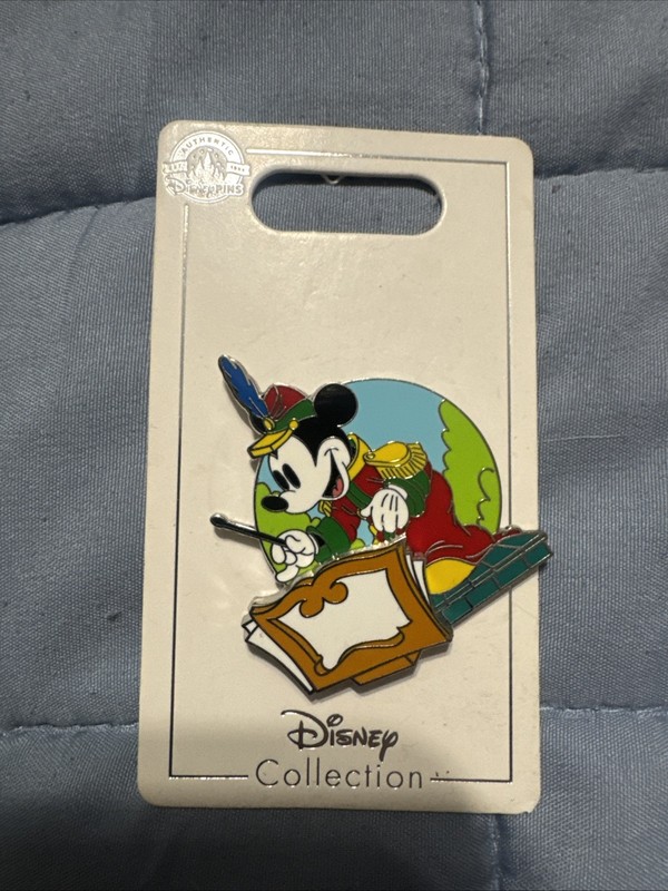Disney Brand New Mickey Mouse band leader conductor collectible trading pin Y